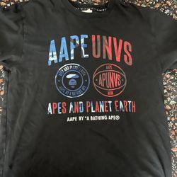 AAPE T SHIRT FOR MEN SIZE MEDIUM