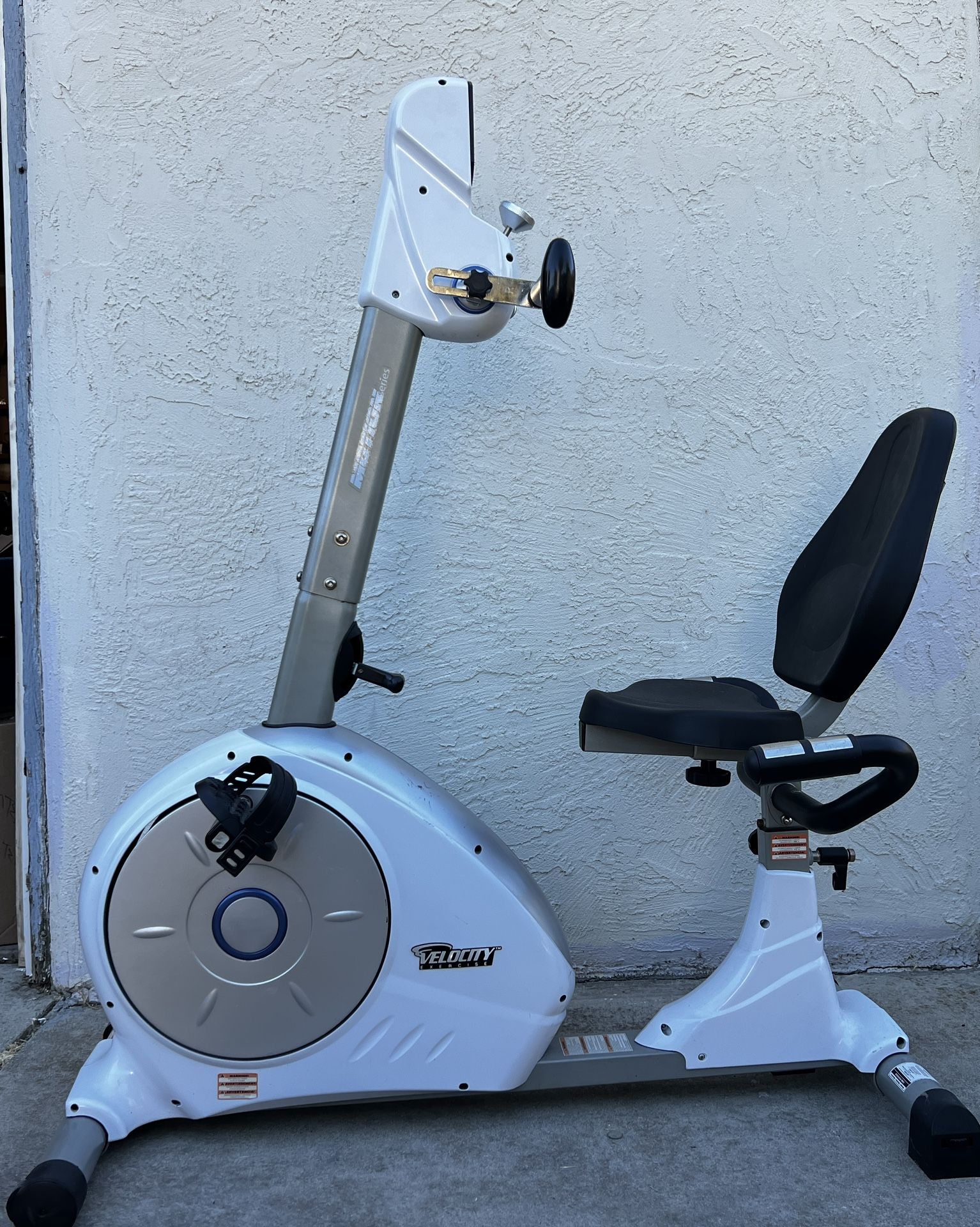 Velocity Exercise Dual Motion Recumbent Bike