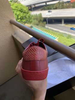 Gucci Red Lowtops