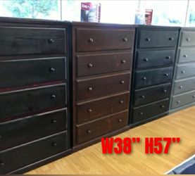 PINEWOOD JUMBO DRESSER COLORS AVAILABLE 
