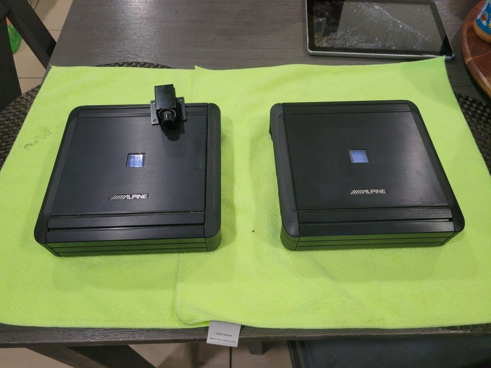 2 AMPLIFIER ALPINE