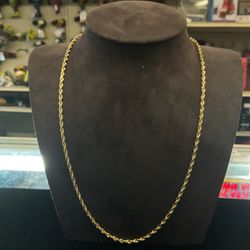 10k Rope Chain Solid 40485-1