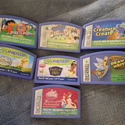 Leapster Games Lot 20 OBO