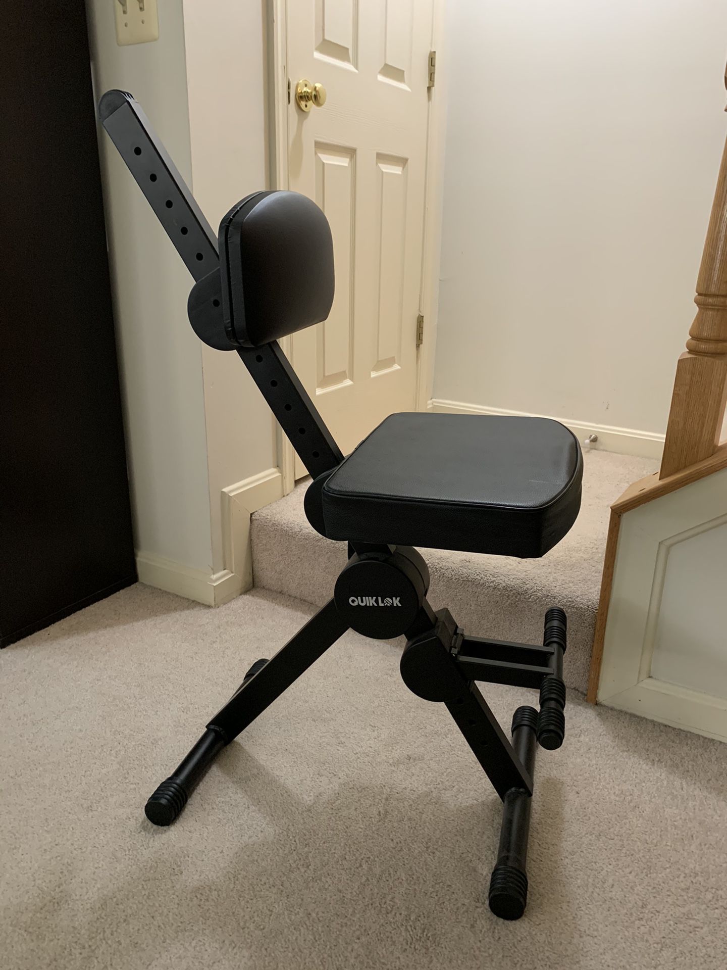Quick Loc Musicians Seat with Backrest