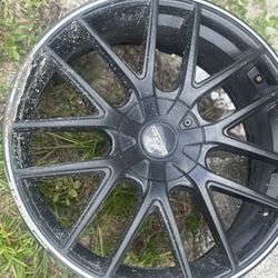 Touren Matte Black Rims