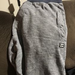 Billabong Joggers     Blue Grey Color   Size Medium 