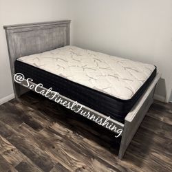 New Full Bed With Mattress 