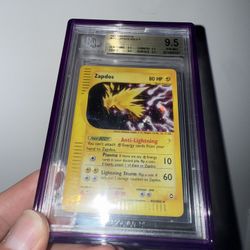 Gem Mint Aquapolis Zapdos Holo