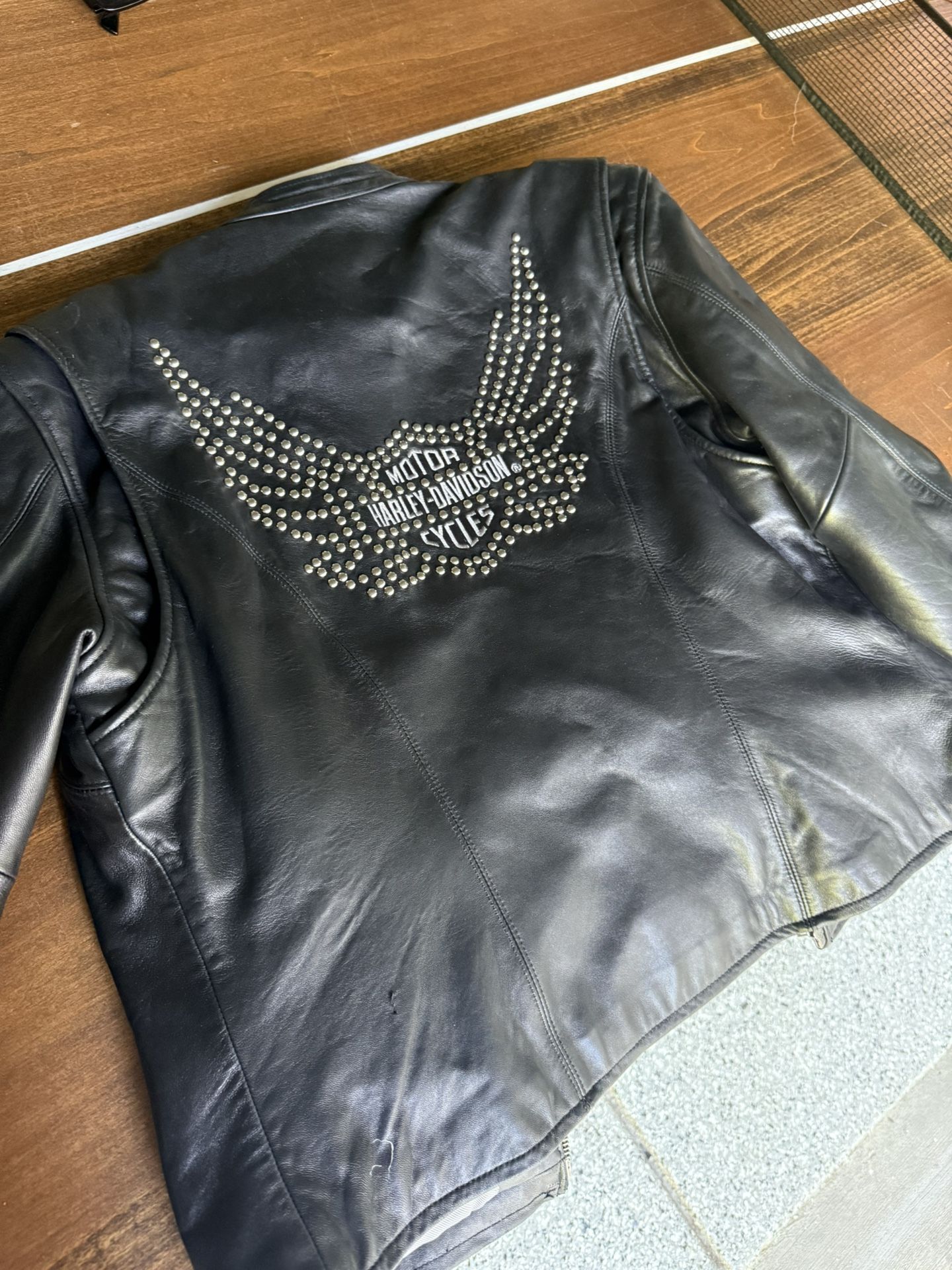 Woman’s Harley Davidson leather Jacket 