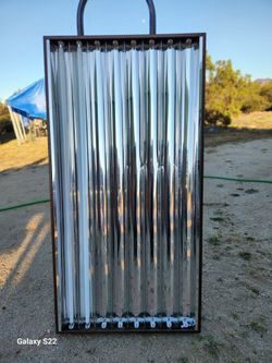 Hydrofarm T5 fluorescent grow light fixture 24" × 47"