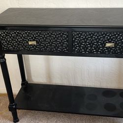 Black Safavieh Console Table