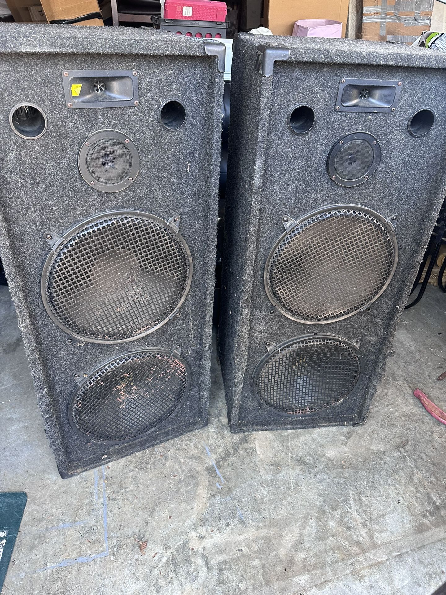 Fischer 3-Way Speaker Systems STV-9875C-Y