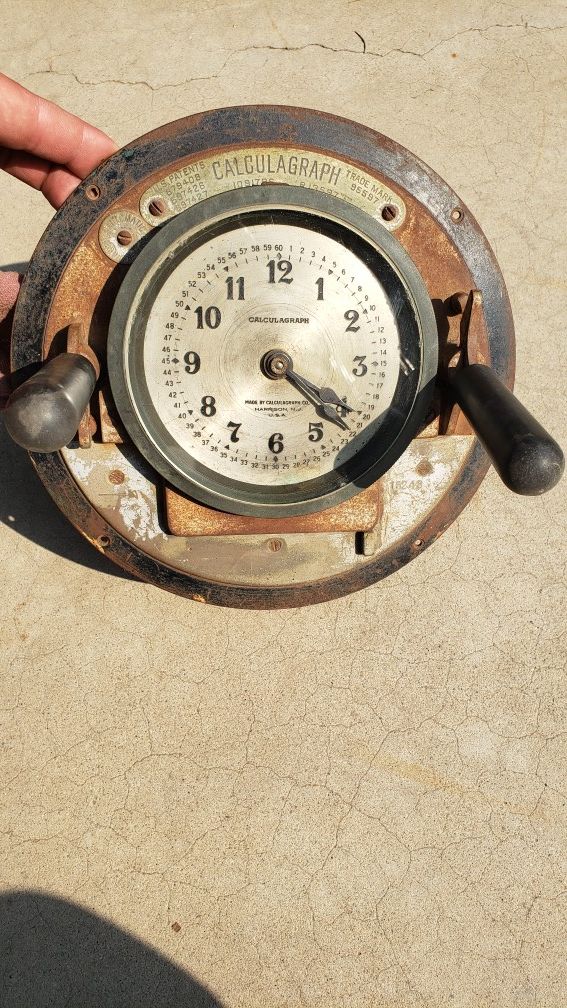 Antique calculagraph