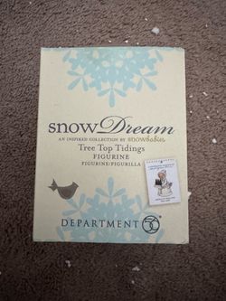 Department 56 Snowbabies Snow Dream "Tree Top Tidings" figurine (SKU #(contact info removed))