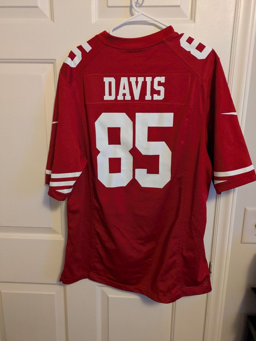 Special Edition Superbowl XLVII Vernon Davis San Francisco 49er's Jersey Number 85