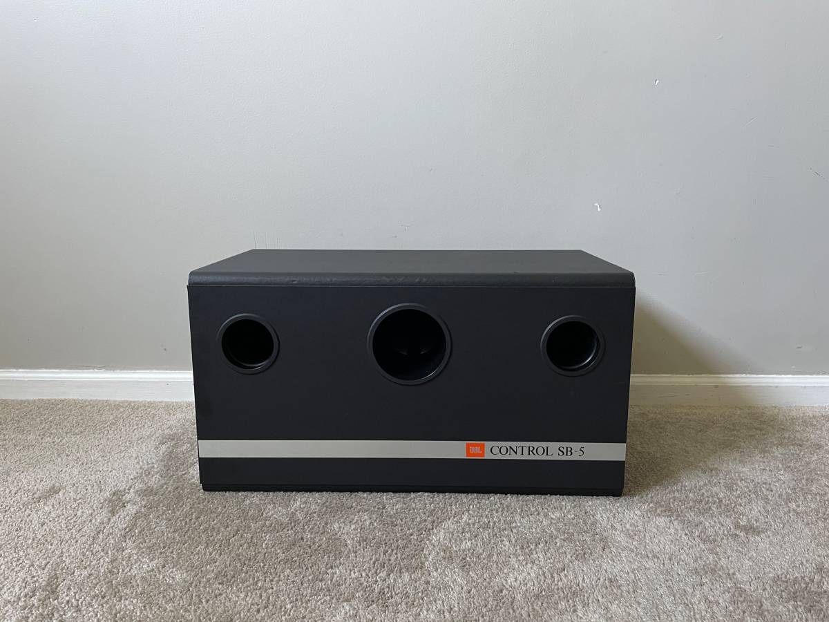 JBL Control SB-5 Passive Home Theater Subwoofer