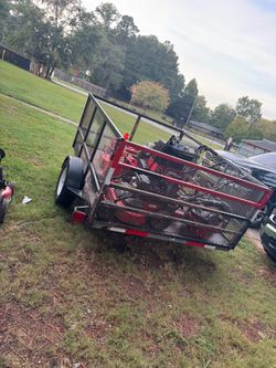 Trailer & mower for sale