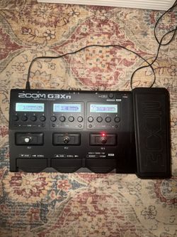 Zoom G3Xn Multi-Effects Processor Guitar Pedal (PedalBoard)