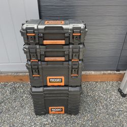 Ridgid Rolling Tool Box Set