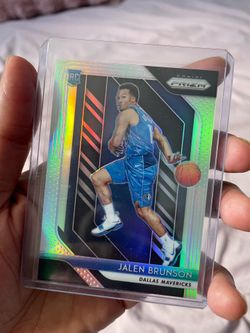 2018-19 Panini Silver Prizm Jalen Brunson #250