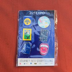 D23 DISNEY EXPO 2022 Journey Into Storytelling 6 PIN SET (BOGO FREE!)