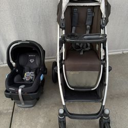 Uppababy Vista V2 Stroller With Car Seat