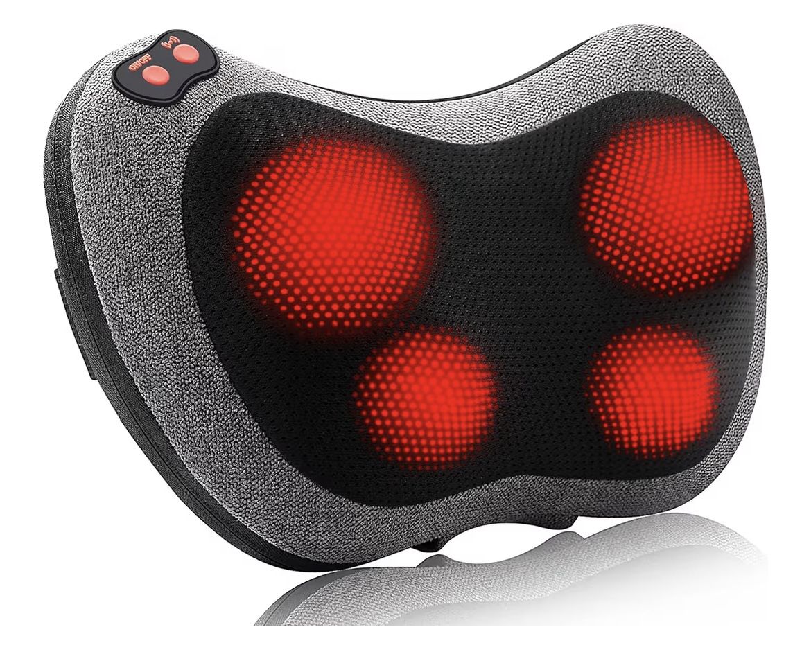 Papillon Shiatsu Back and Neck Massager with Heat, Deep Tissue Kneading,Electric Massage Pillow for Back,Shoulders,Legs,Foot,Body Muscle Pain Relief