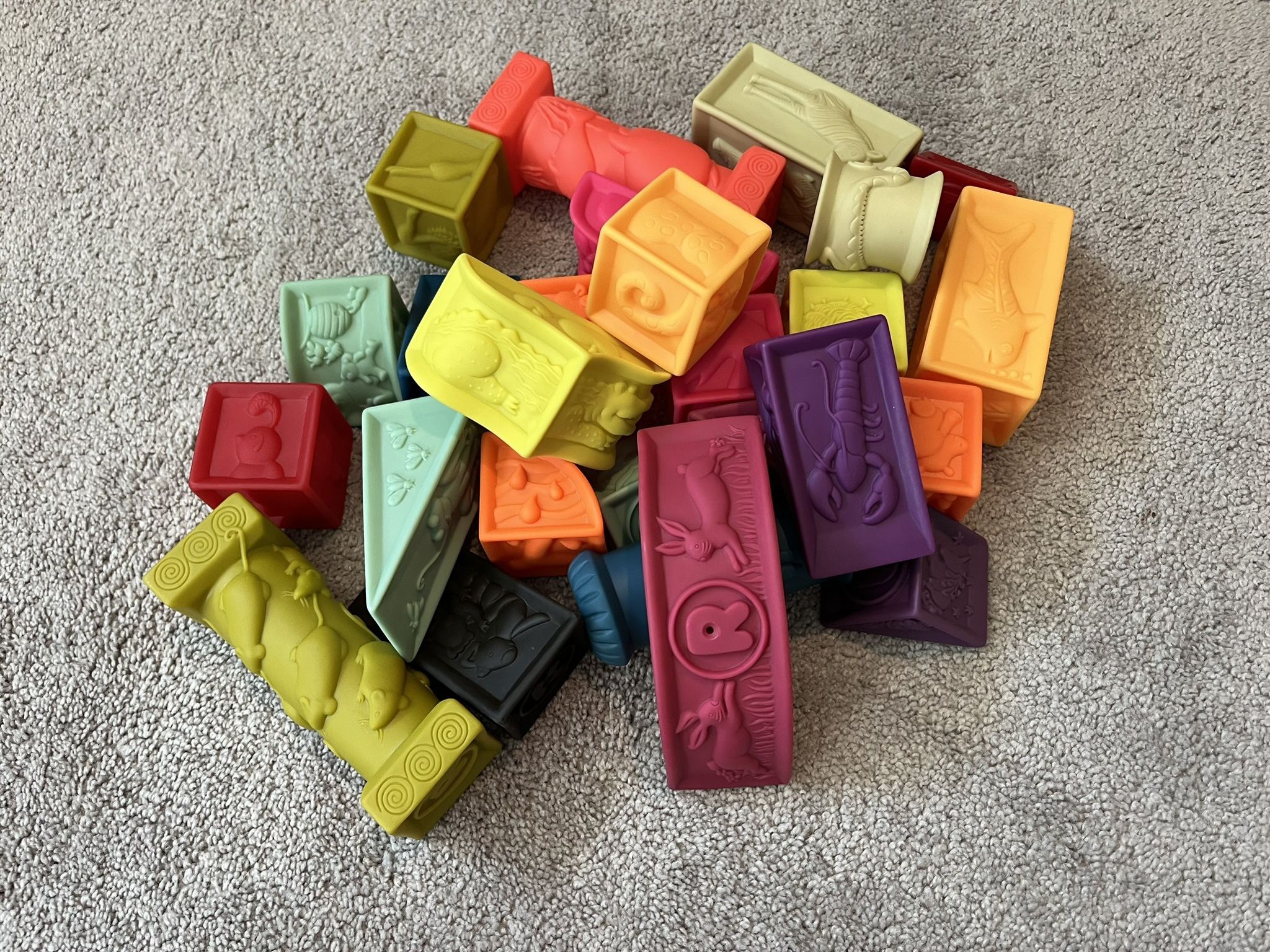 Silicone Blocks Toddler