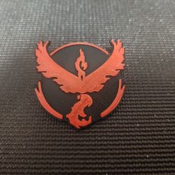 Pokemon Go Team Valor Pin