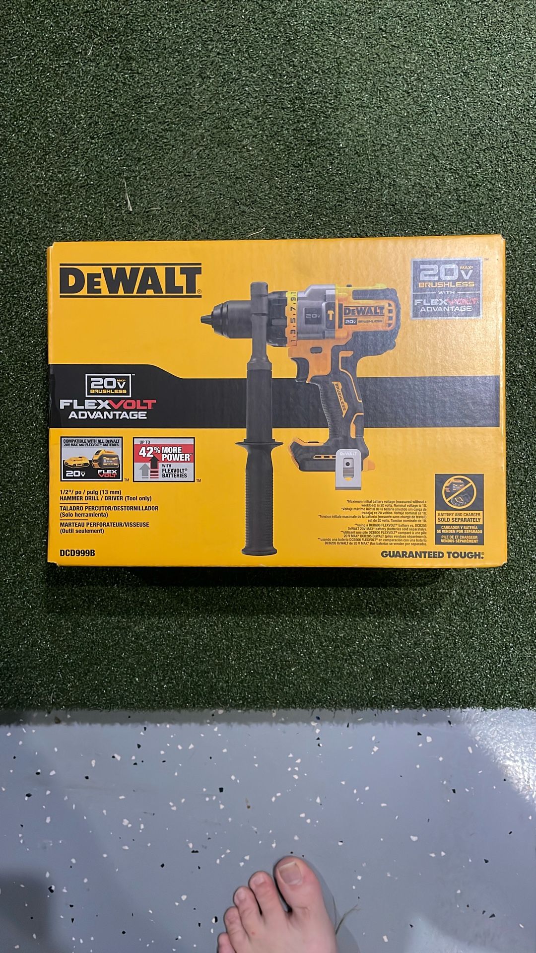 Dewalt Hammer Drill And Battery With Charger