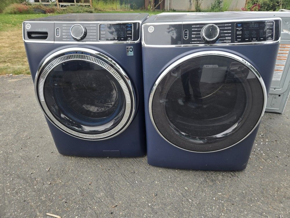 Ge Washer And Dryer Set Electric Lavadora Y Secadora Delivery