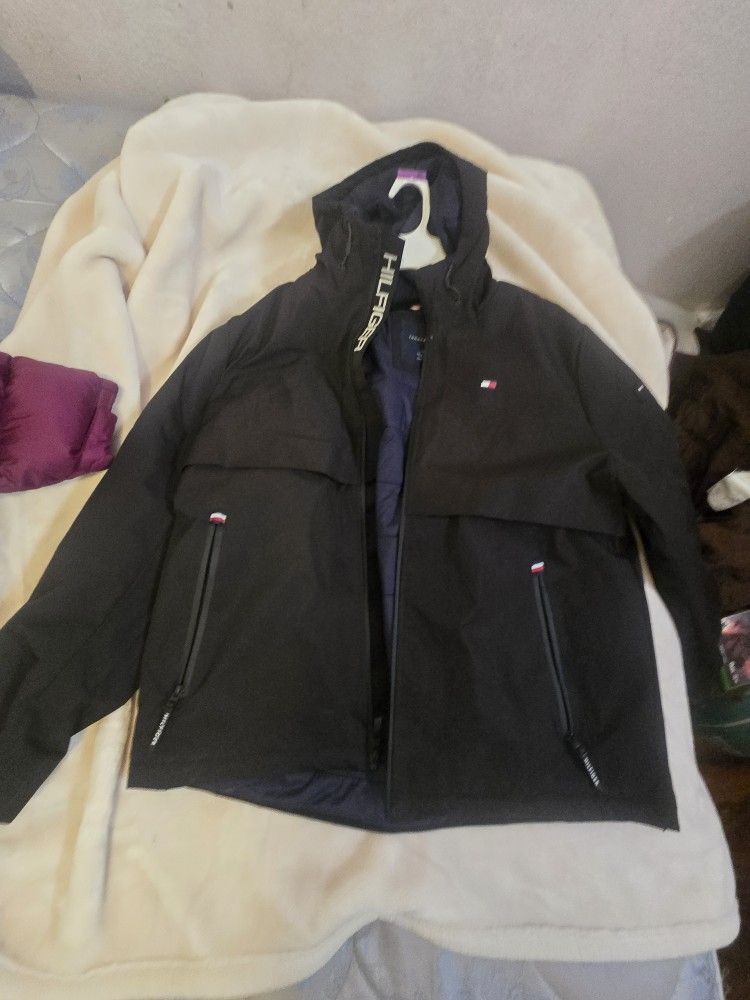 Tommy Hilfiger Soft Shell Bomber Jacket XL Mens