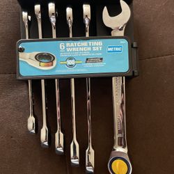 Channel Lock 6 Piece Wrench Set Metric