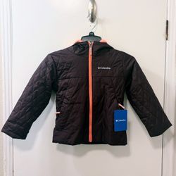 *BRAND NEW* Youth Columbia Maroon/Pink Plush Jacket (XXS-XL)