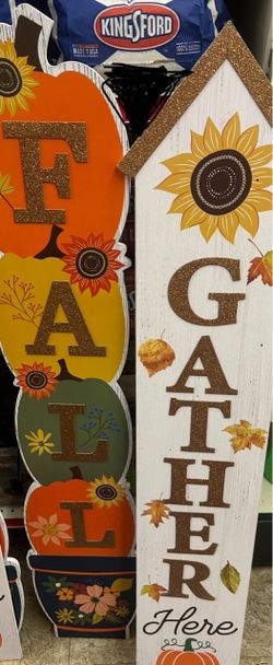 Front Door Autumn Signs /New  / 17$ each