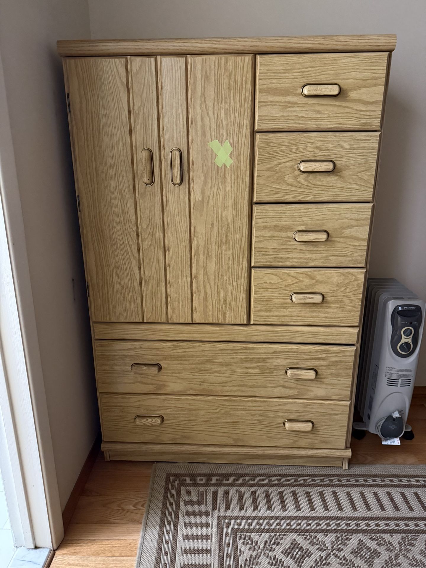 Whole Bedroom Set - includes a bed frame, dresser, 2 nightstands, vanity with mirror & EXTRA storage