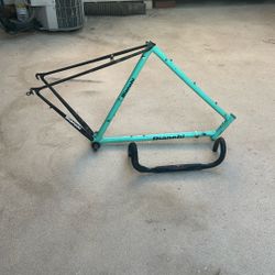 Bianchi Frame And Handlebar