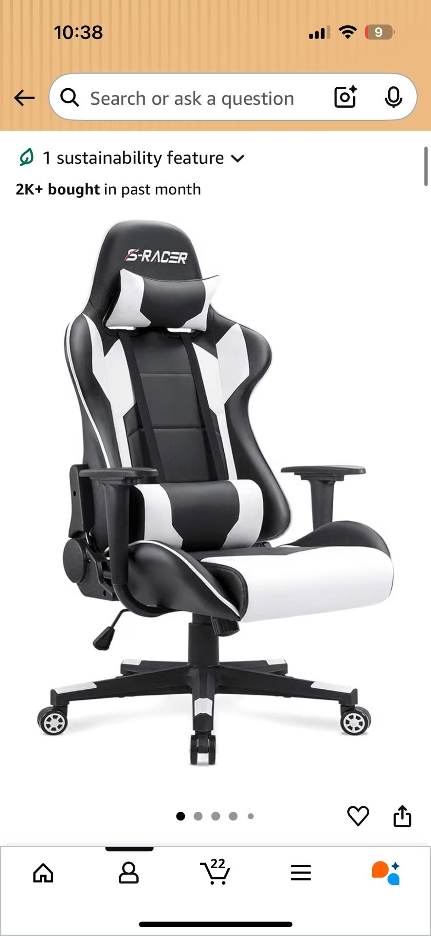 Homall Gaming Chair