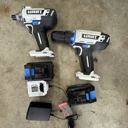 Hart Brushed Drill And Impact