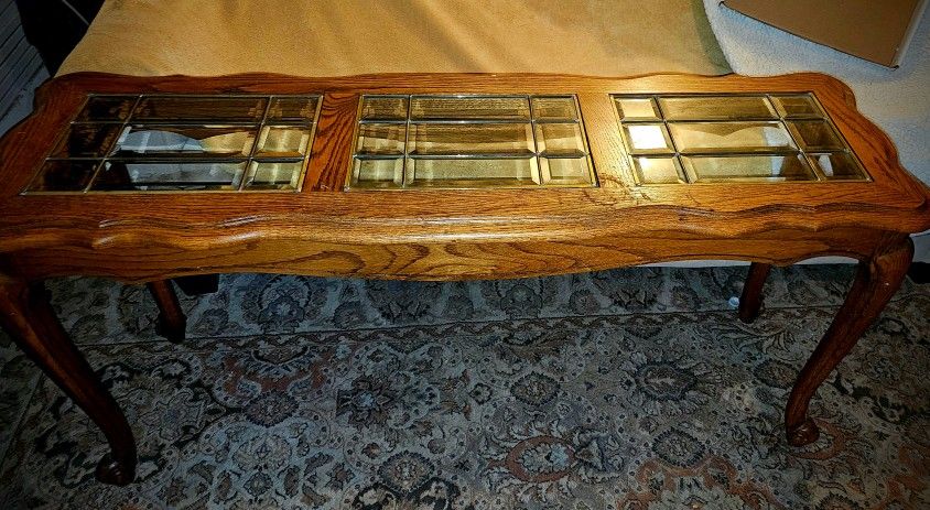 Wood Console