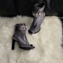 Karl Langerfield Heeled Booties Size 7