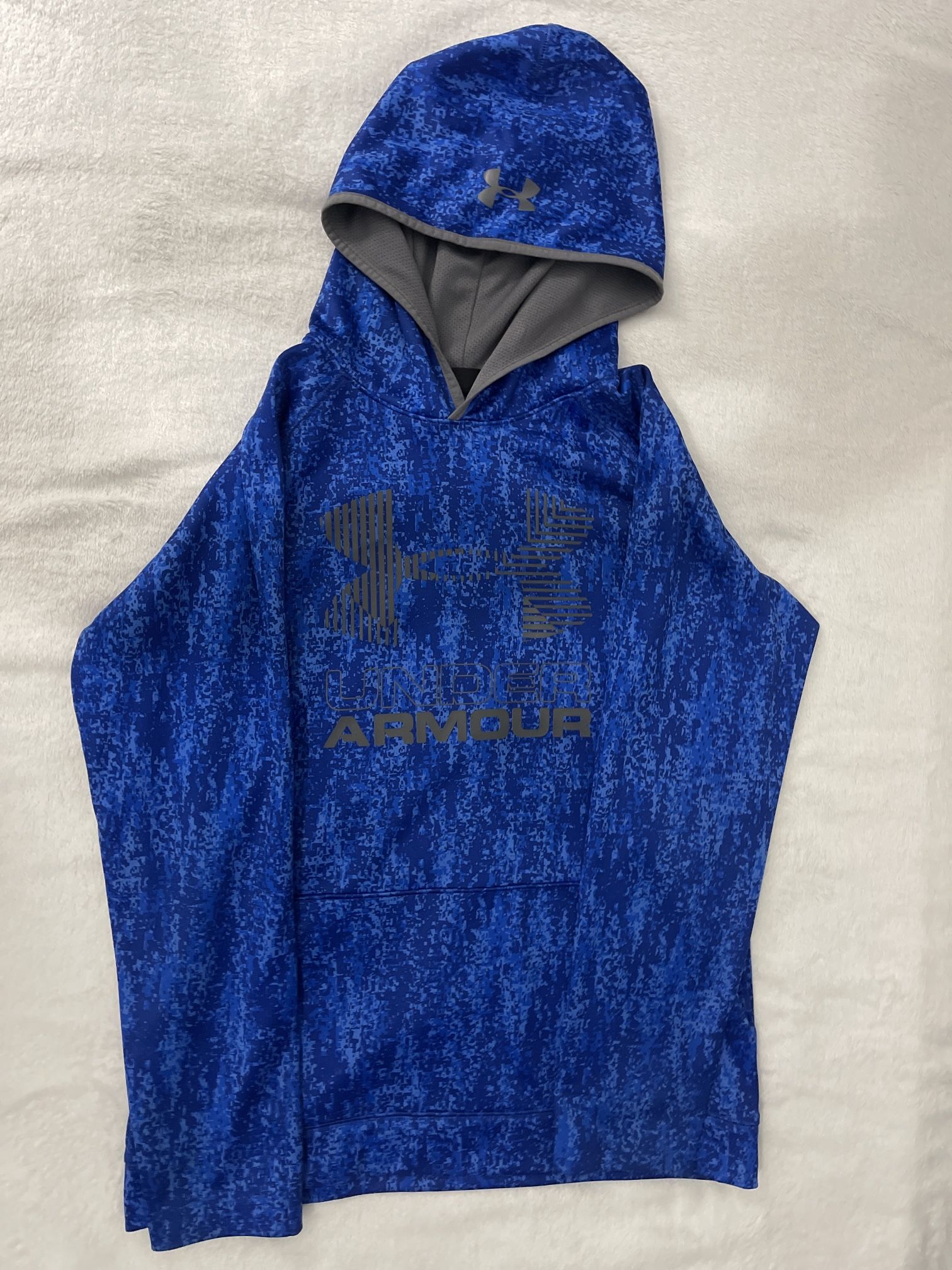 Under Armor Hoodie, YXL Youth Extra Large Blue