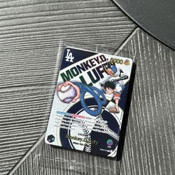 🔥 One Piece x LA Dodgers Collab Card – Brand New 🔥
