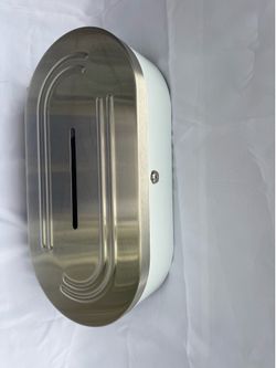NEW ASI Double Jumbo Toilet Paper Dispenser Stainless Steel 10-0039
