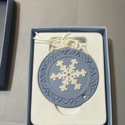 Wedgwood Snowflake Ornament