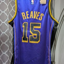 LA Lakers Reeves Jersey Adult L And XL