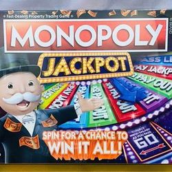 Hasbro Monopoly Jackpot Board Game - Boardgames