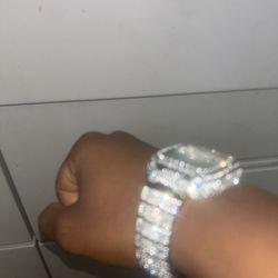 Moissanite Watch 