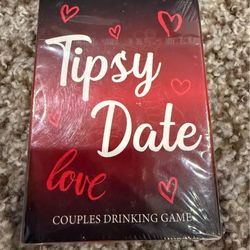 Brand New Tipsy Date Couples Drinking Game Pack