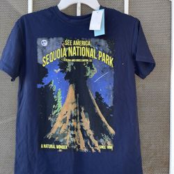 Sequoia National Park Kids Shirt Size XS
